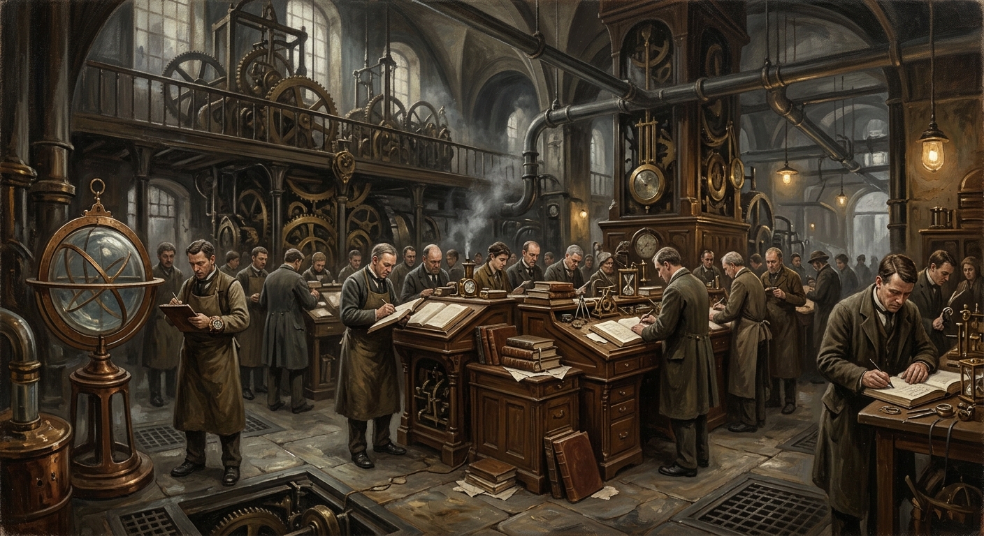 Lyon Academy of Horological Sciences — Lyon Academy of Horological Sciences, rendered as oil-painting.