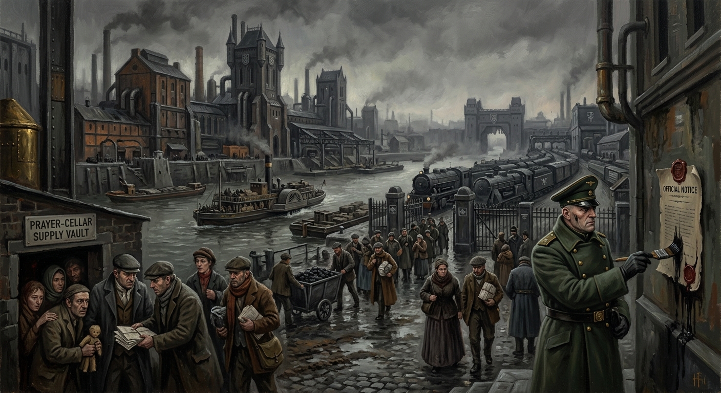Maastricht — Maastricht, rendered as oil-painting.