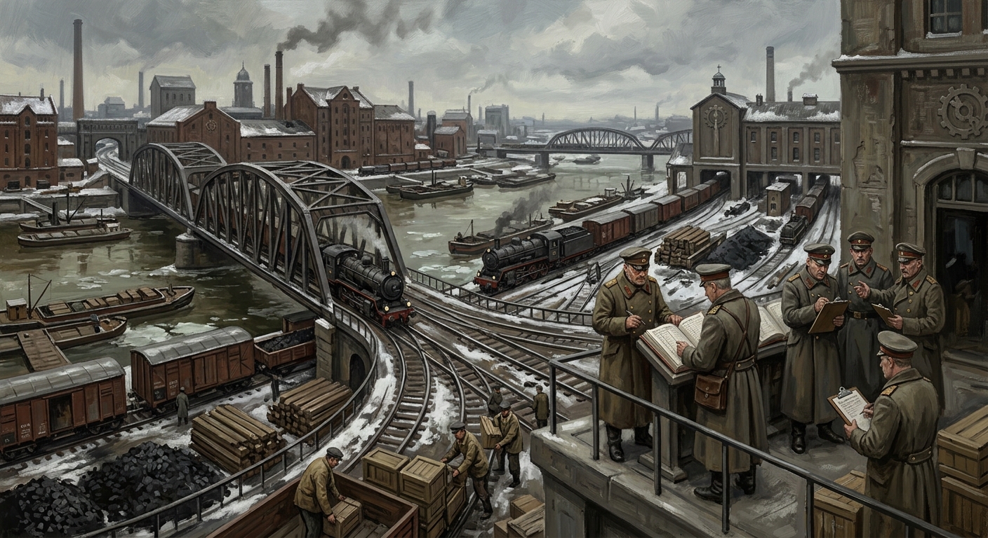 Magdeburg — Magdeburg, rendered as oil-painting.