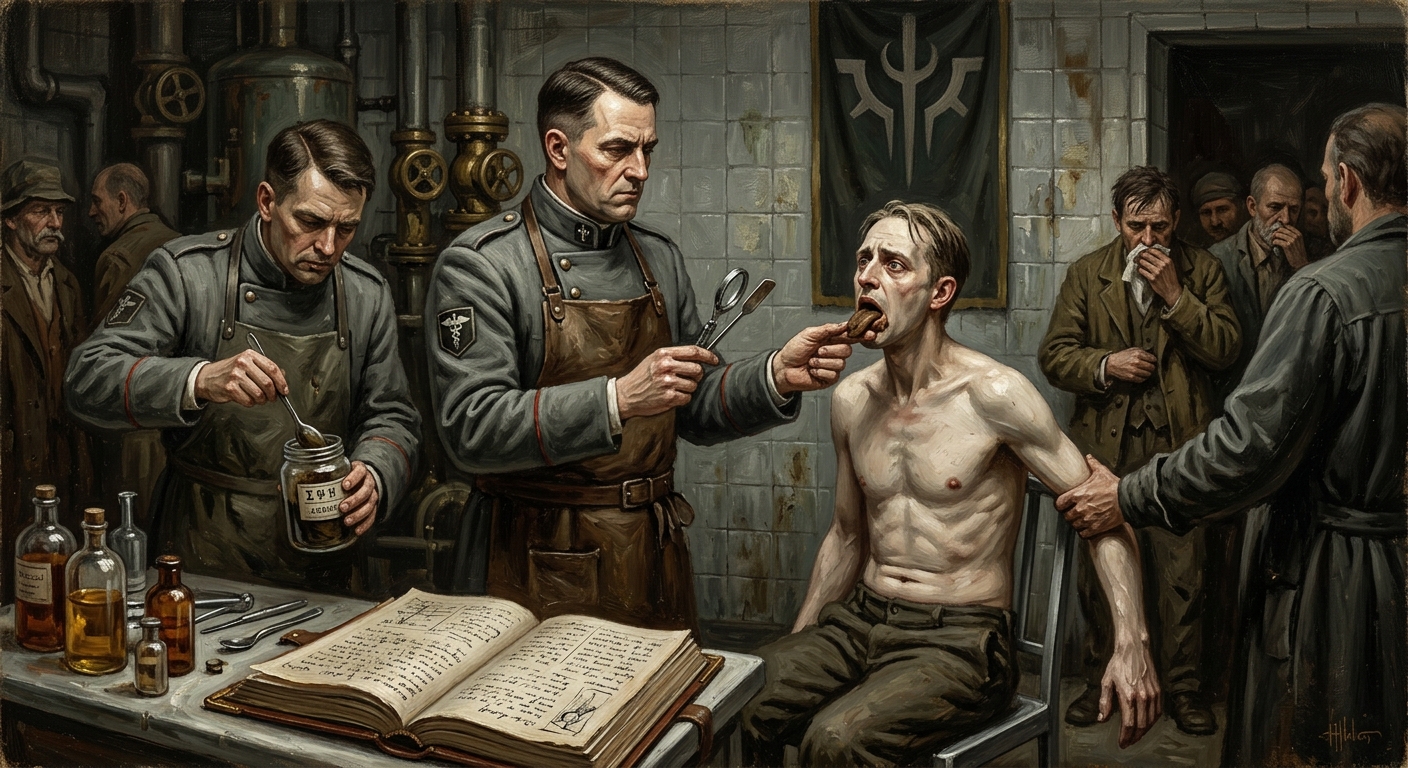 Medical Protocol 9-C — Medical Protocol 9-C, rendered as oil-painting.