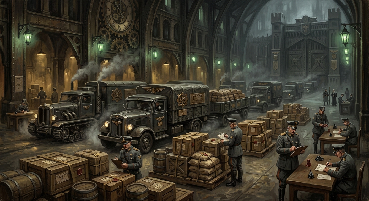 Merchant Problem — Merchant Problem, rendered as oil-painting.