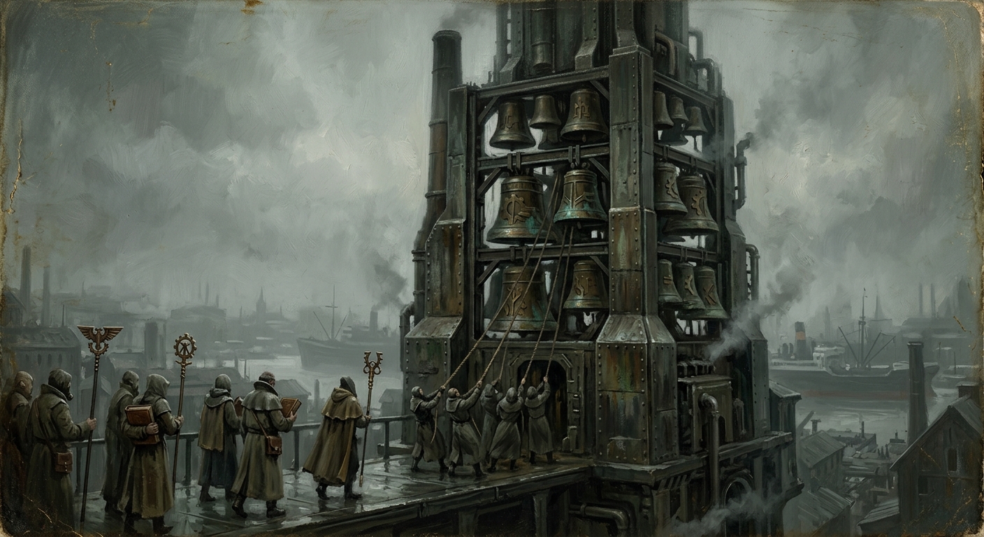 Northern Carillon — Northern Carillon, rendered as oil-painting.