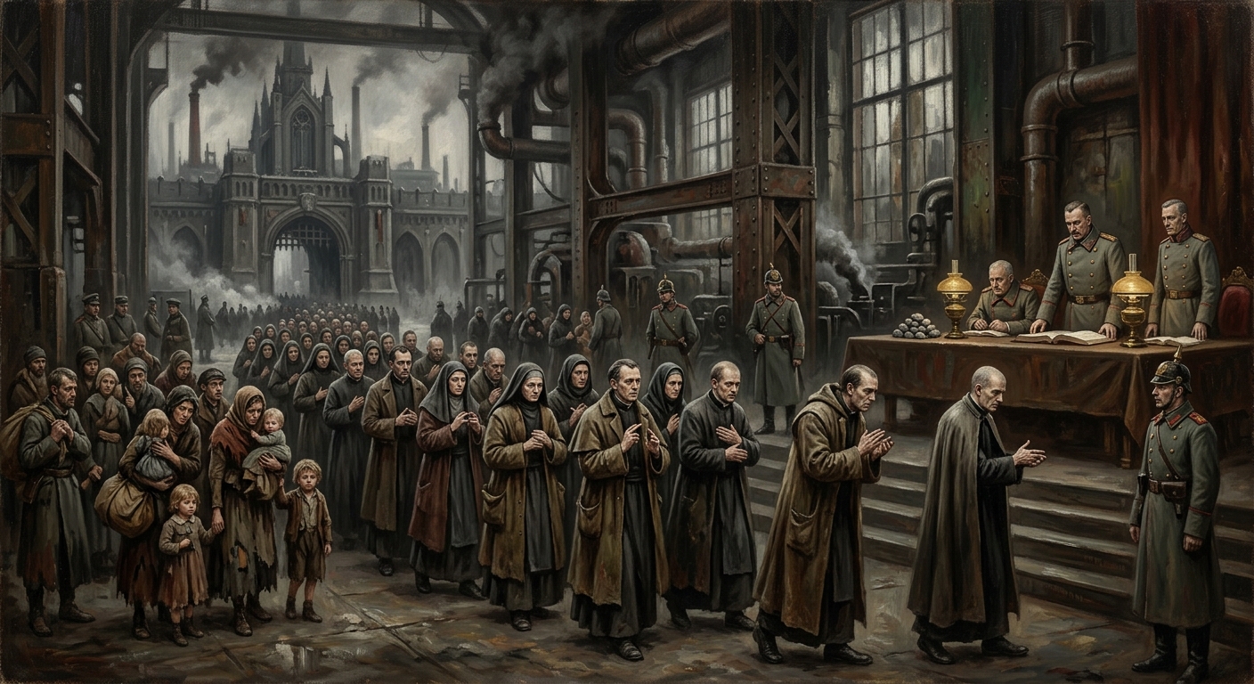 Null Tongue Brotherhood — Null Tongue Brotherhood, rendered as oil-painting.