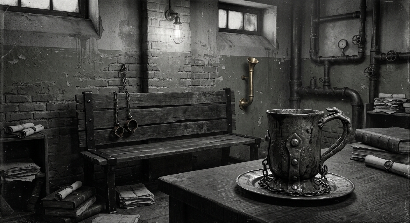 Oath Inns — On the Oath-Cup and the Witness Bench, rendered as photograph.