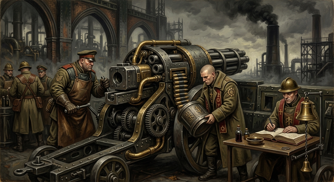 Ordained Repeater — Ordained Repeater, rendered as oil-painting.