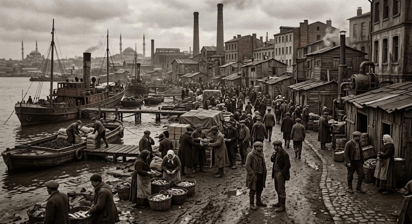 Pilgrim's Coast — On the First Green Line, rendered as photograph.