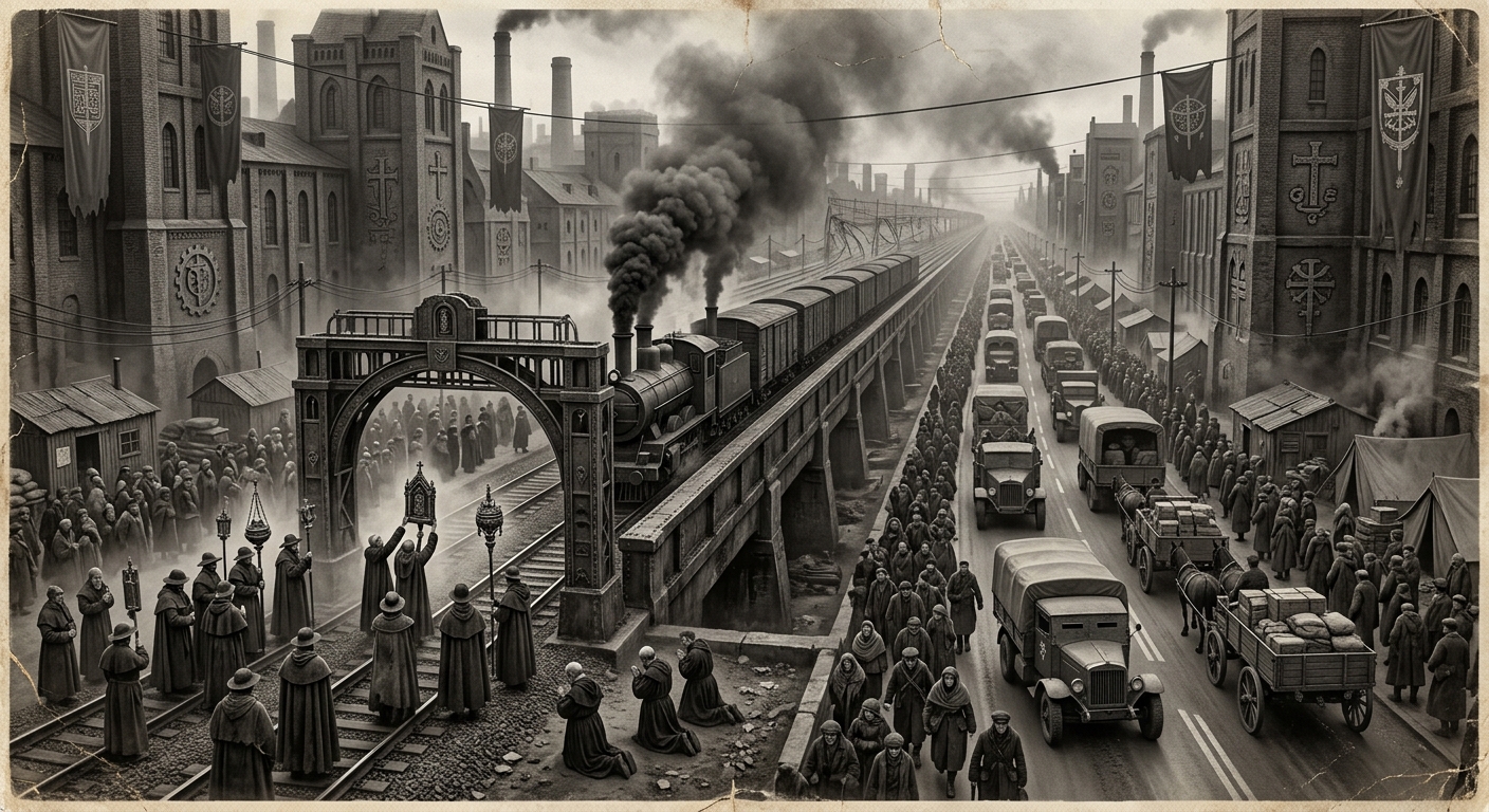 Polish Corridor — On How the Corridor Was Made Holy by Use, rendered as photograph.