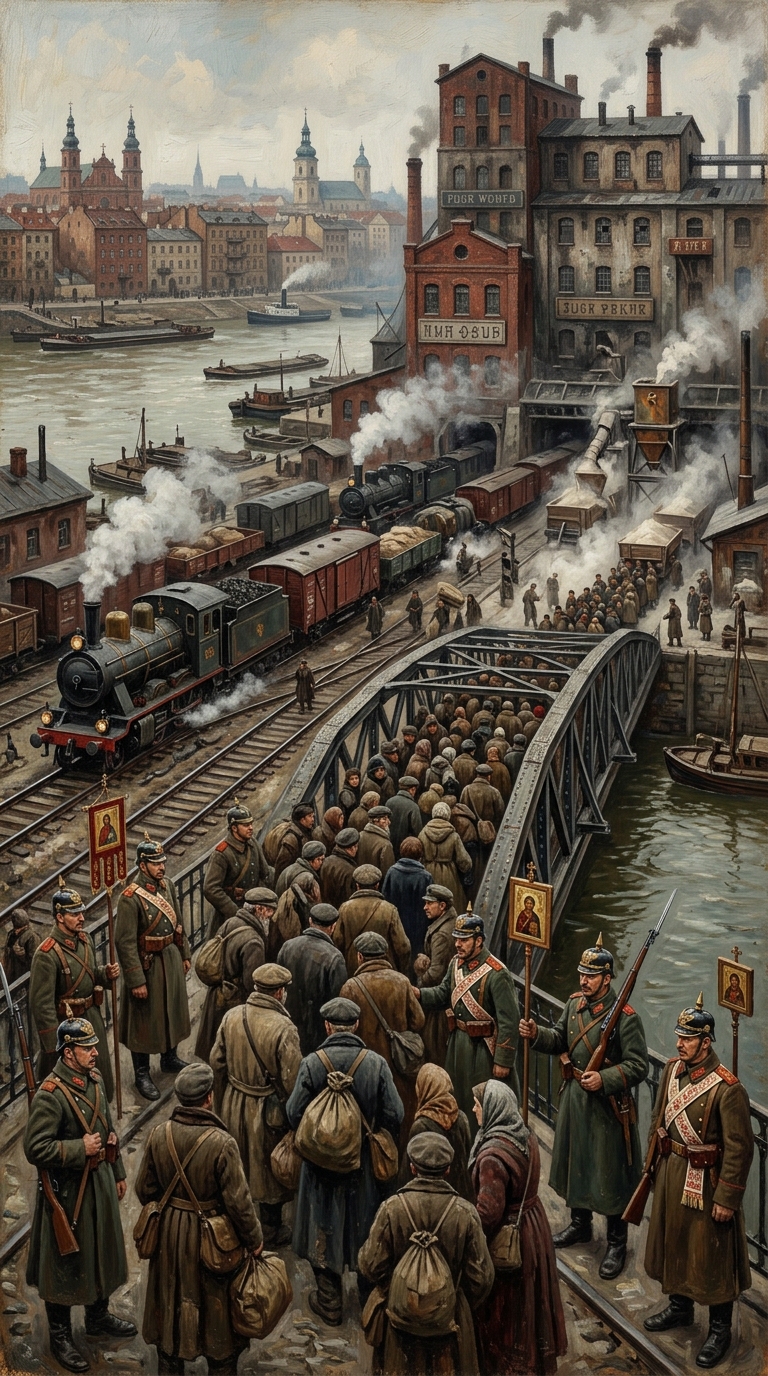 Praga — Praga, rendered as oil-painting.