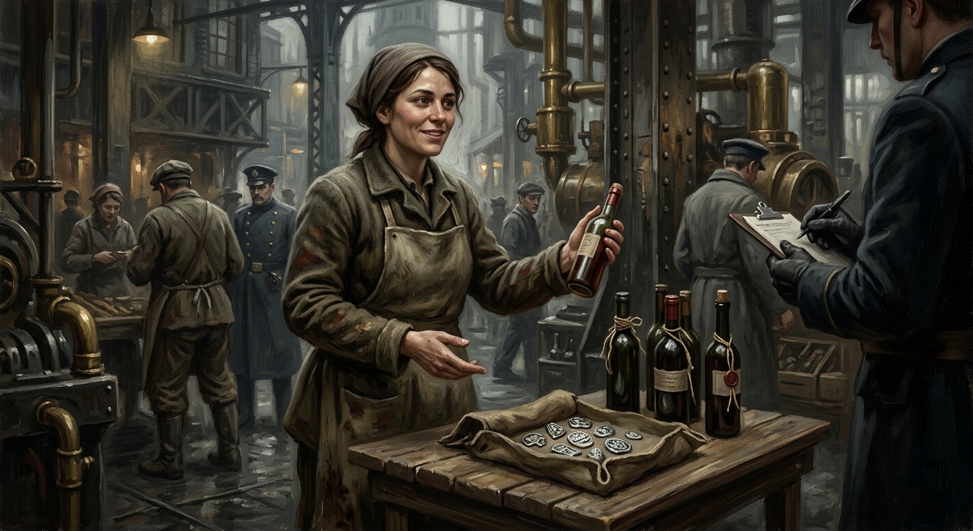 Reims — Reims, rendered as oil-painting.