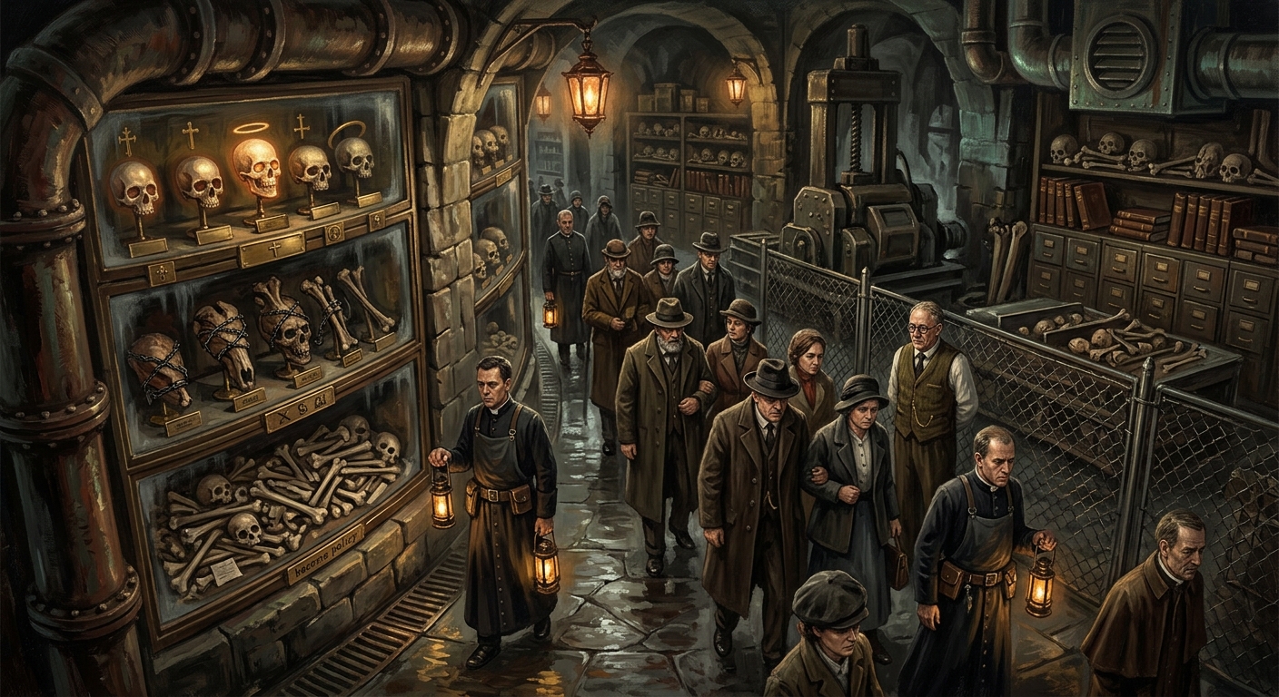 Relics Archive — Relics Archive, rendered as oil-painting.