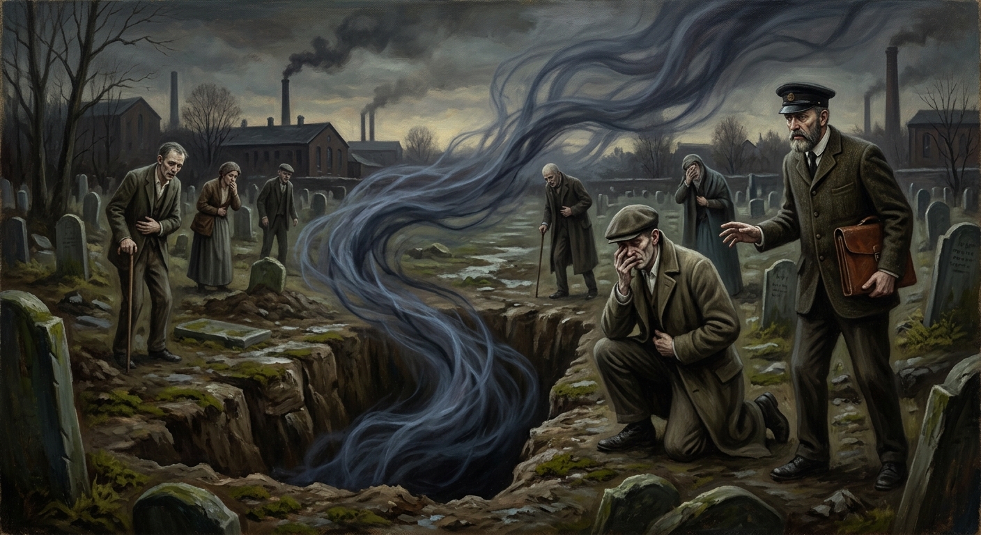 Residual Consumptive Emanation — Residual Consumptive Emanation, rendered as oil-painting.