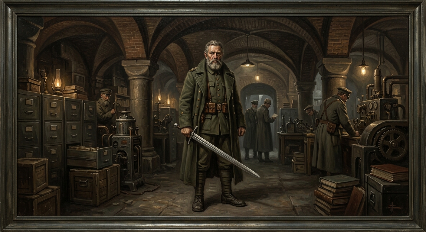 Saint Gereon — Saint Gereon, rendered as oil-painting.
