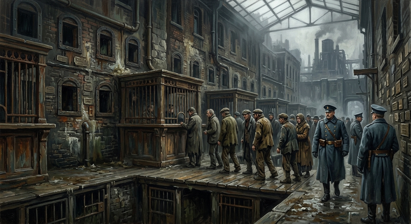 Salt Tribunal Row — Salt Tribunal Row, rendered as oil-painting.