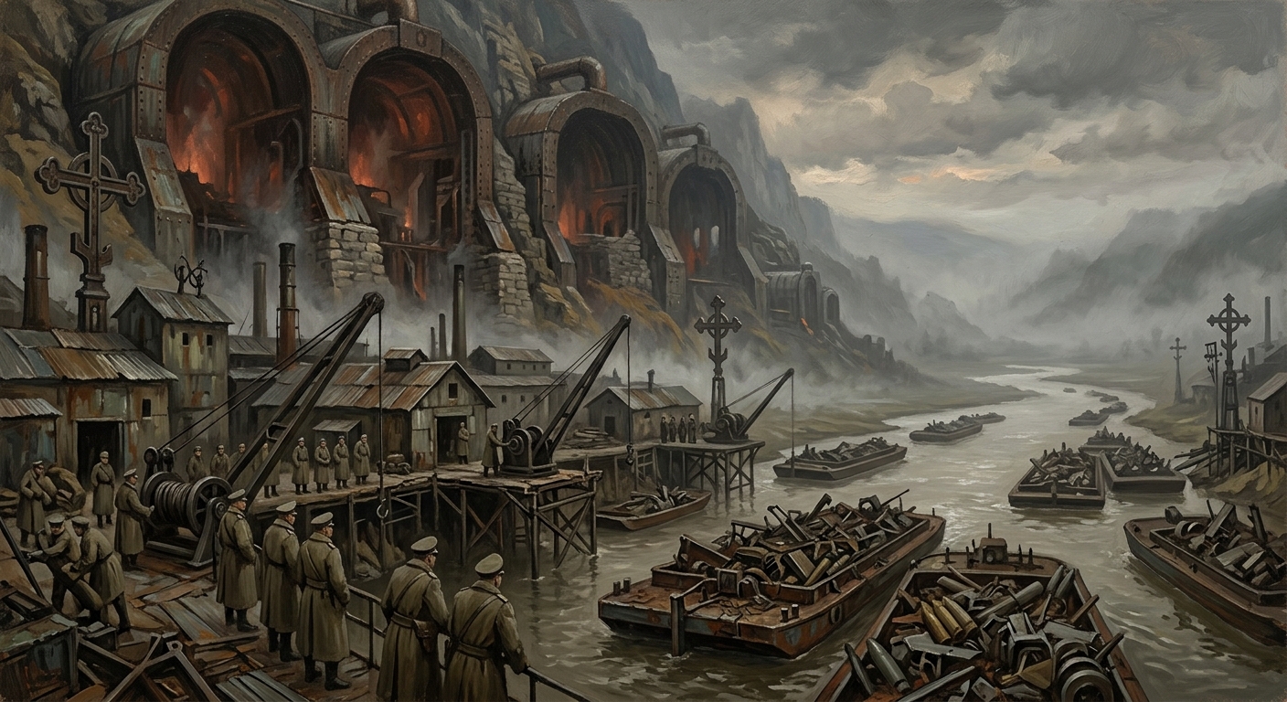 Serbia — Serbia, rendered as oil-painting.