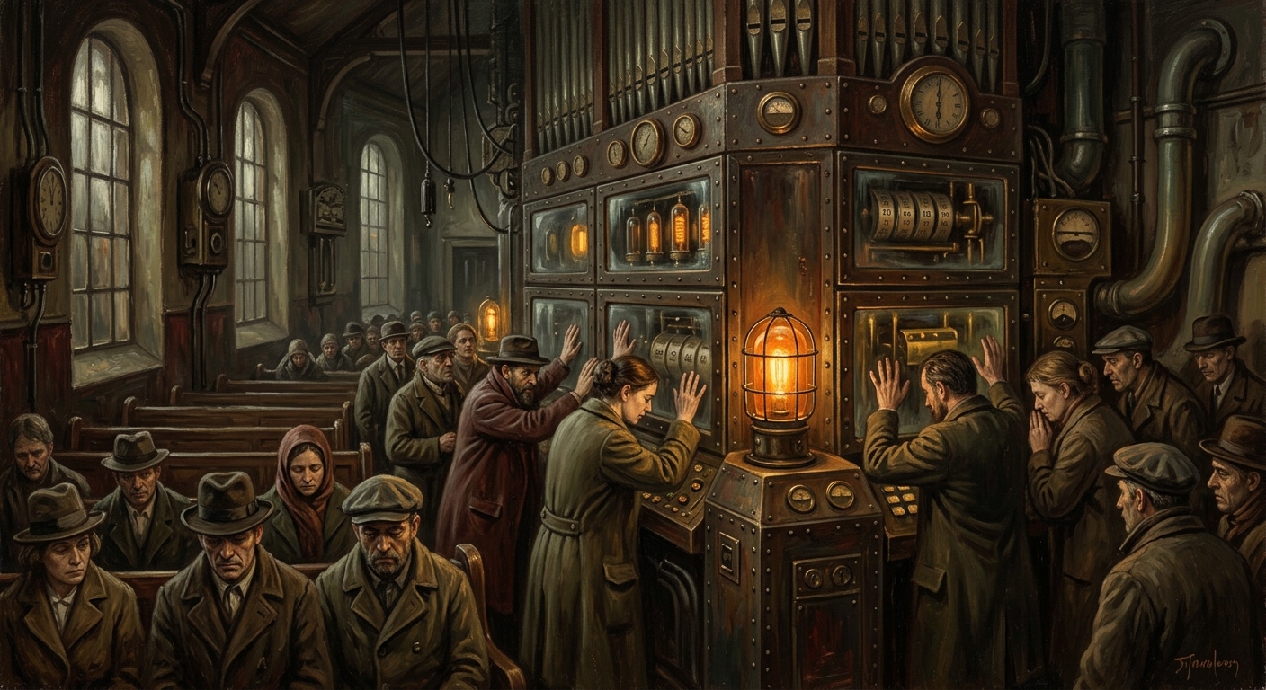 Sermon Compliance Chapel — Sermon Compliance Chapel, rendered as oil-painting.
