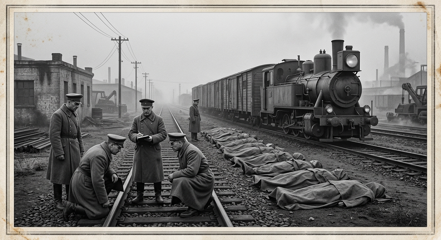 The Silent Derailment — On Lorn Before the Bruise, rendered as photograph.