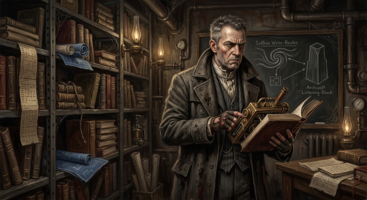Canon-Inquisitor Silex Marrow — Canon-Inquisitor Silex Marrow, rendered as oil-painting.