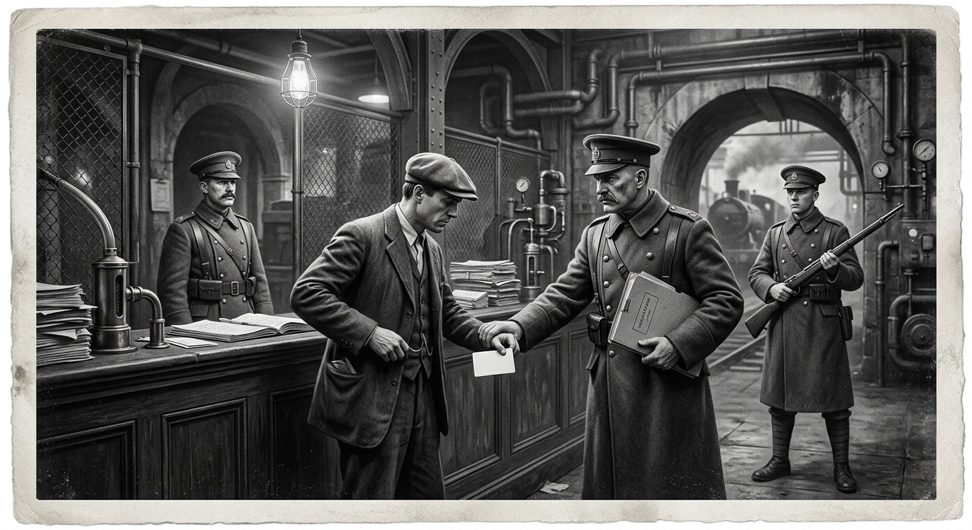 Standing Order 14-B — On the Blank Paper That Insulted the State, rendered as photograph.
