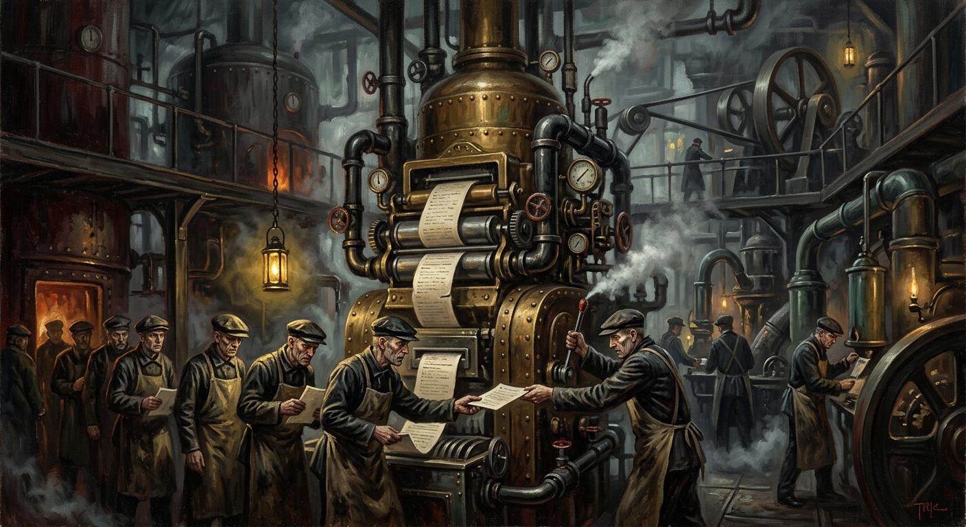 Standing Order 14-Q — Standing Order 14-Q, rendered as oil-painting.