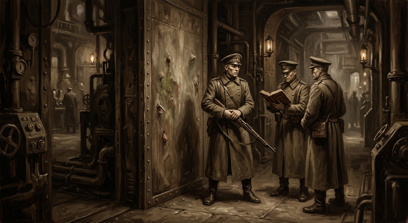 Standing Order 22-S — Standing Order 22-S, rendered as oil-painting.