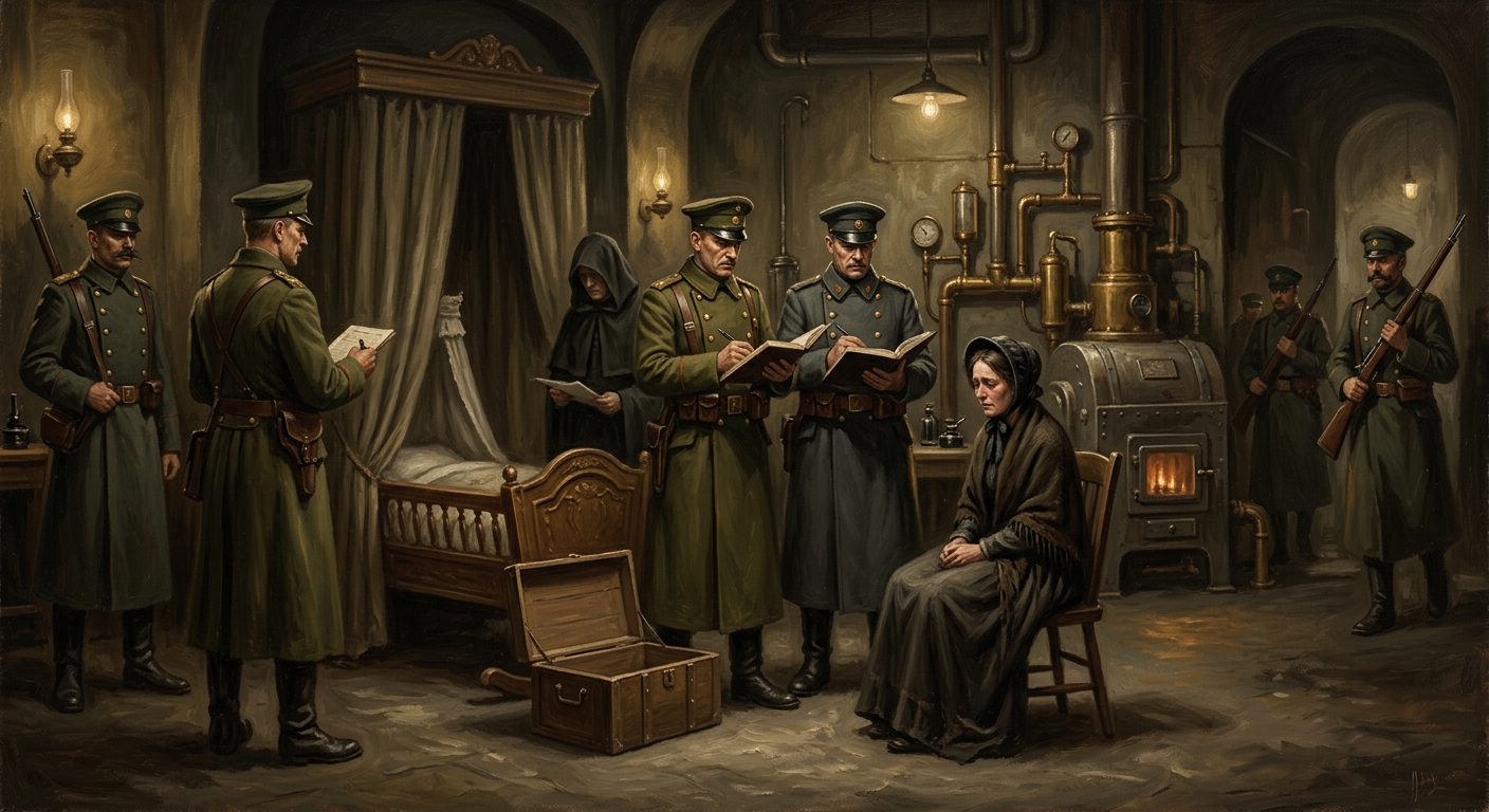 Standing Order 34-PK — Standing Order 34-PK, rendered as oil-painting.