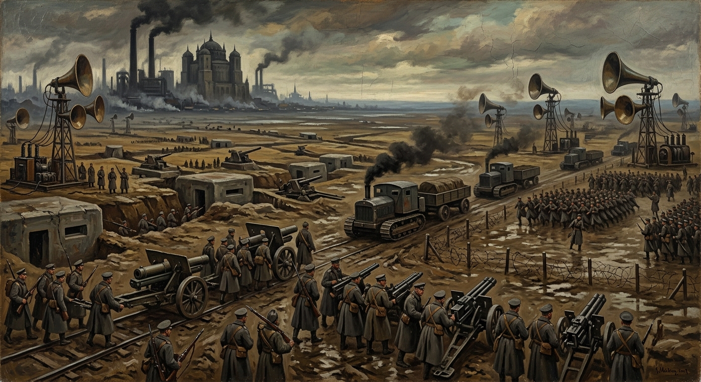Thracian Plain — Thracian Plain, rendered as oil-painting.