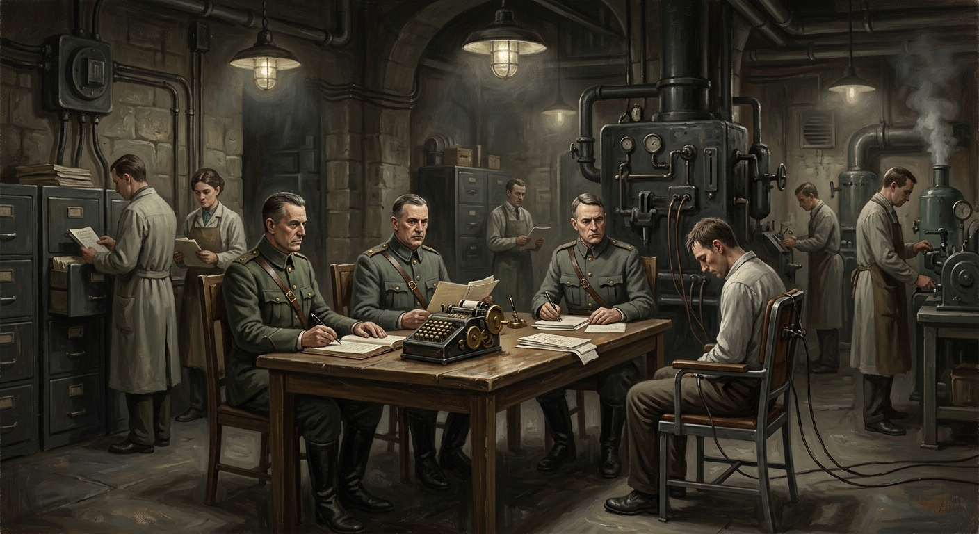 Tribunal of Clarity — Tribunal of Clarity, rendered as oil-painting.