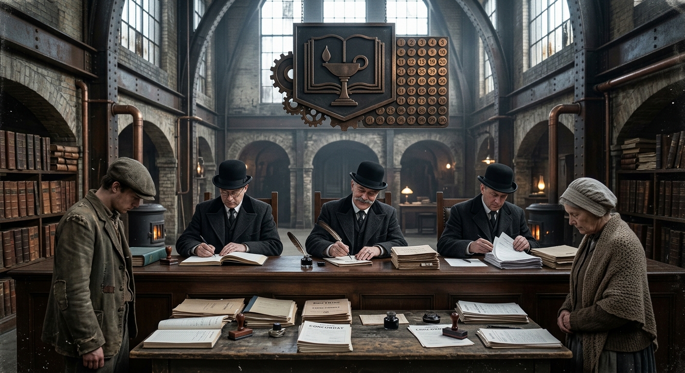 Tribunals of Doctrine — On Their Descent from Allegiance and Concordat, rendered as photograph.