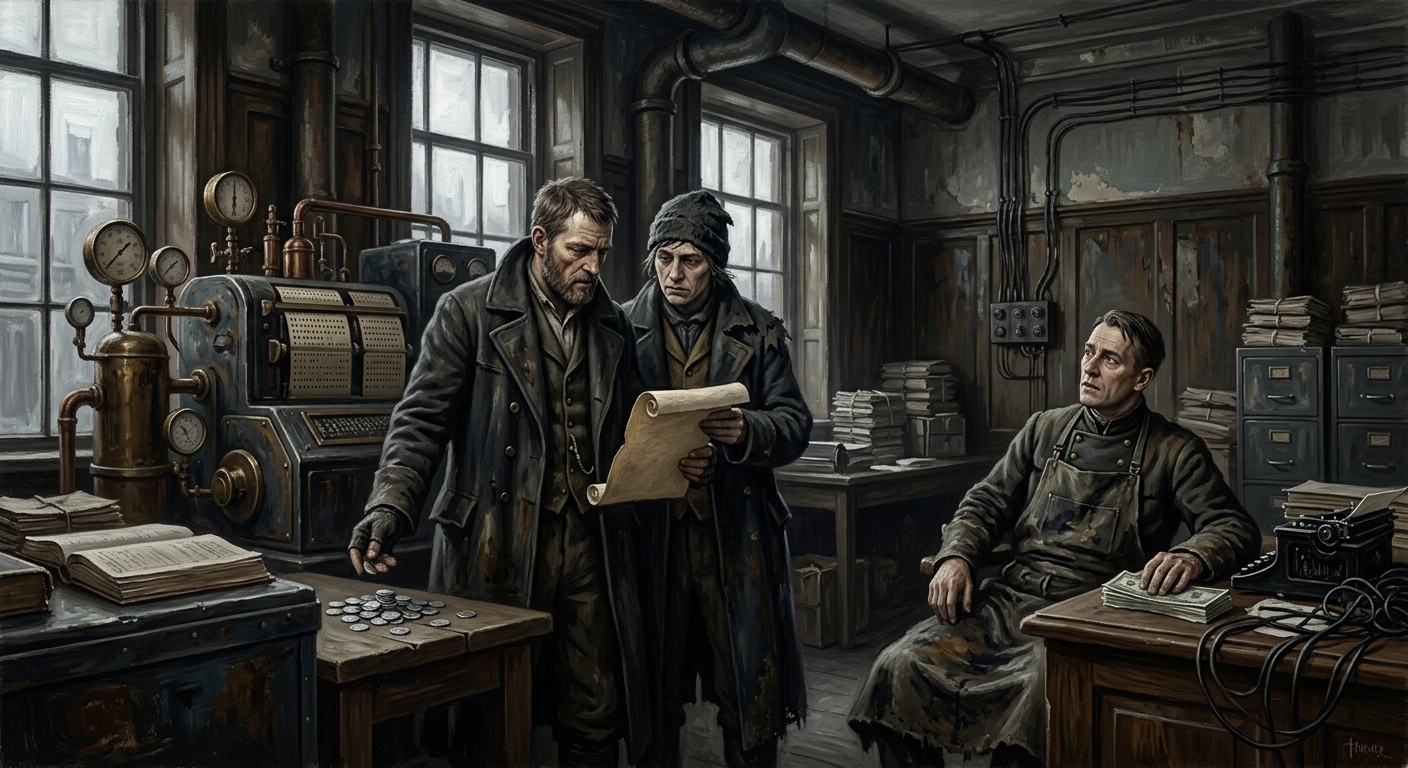 Unread — Unread, rendered as oil-painting.