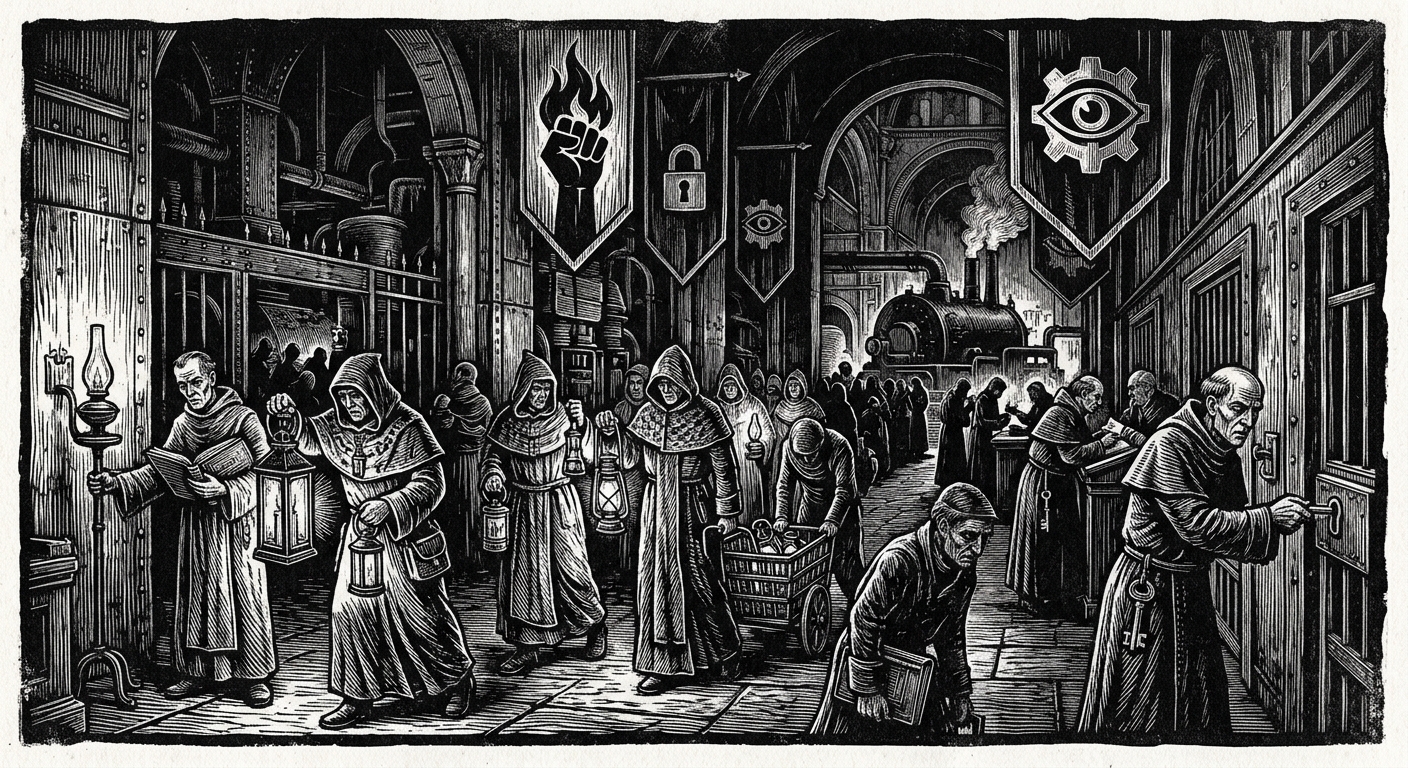 Vespers — On Its Place Among the Offices, rendered as woodcut.