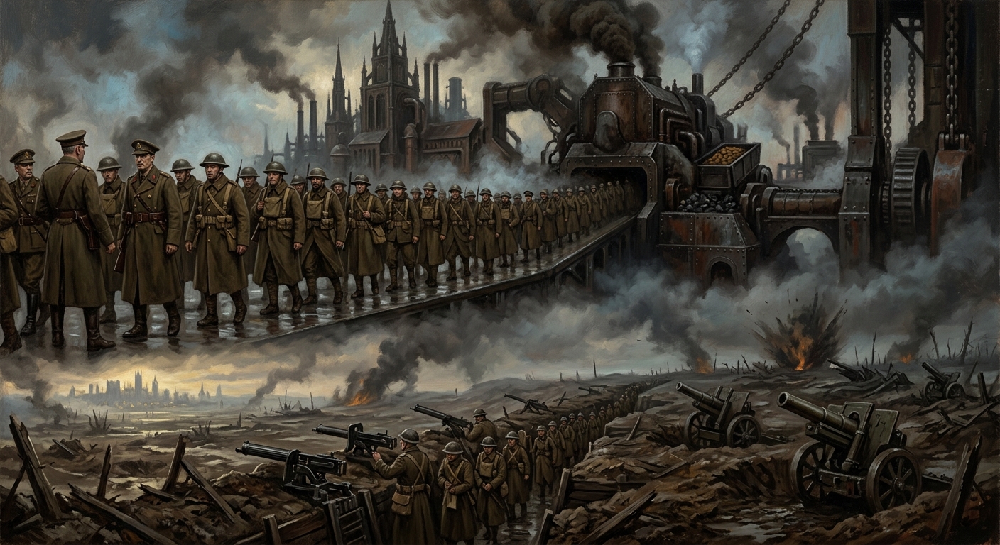 War Eternal — War Eternal, rendered as oil-painting.