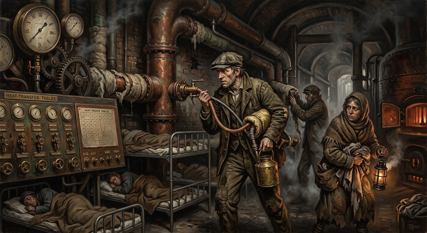 Warmth Thieves — Warmth Thieves, rendered as oil-painting.
