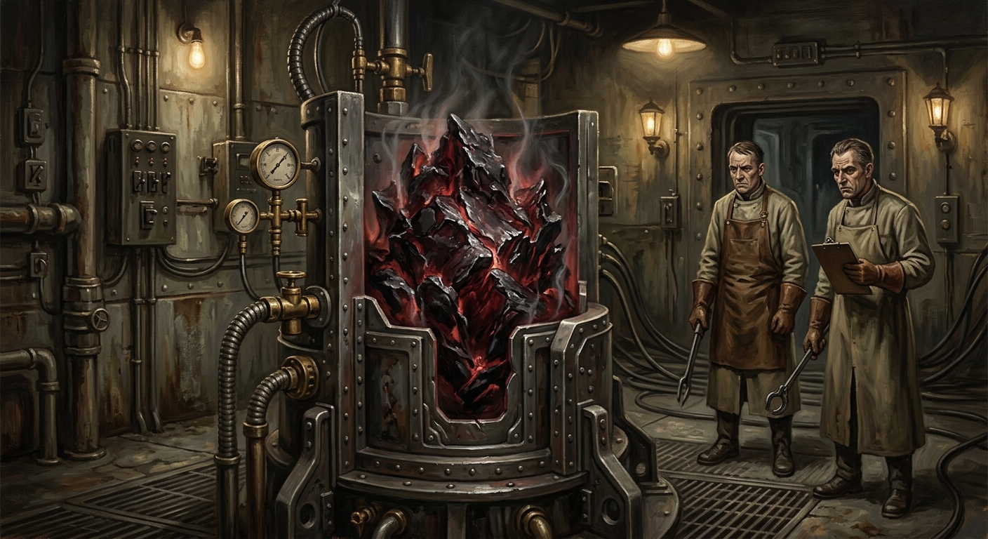 Wrath-Slag — Wrath-Slag, rendered as oil-painting.