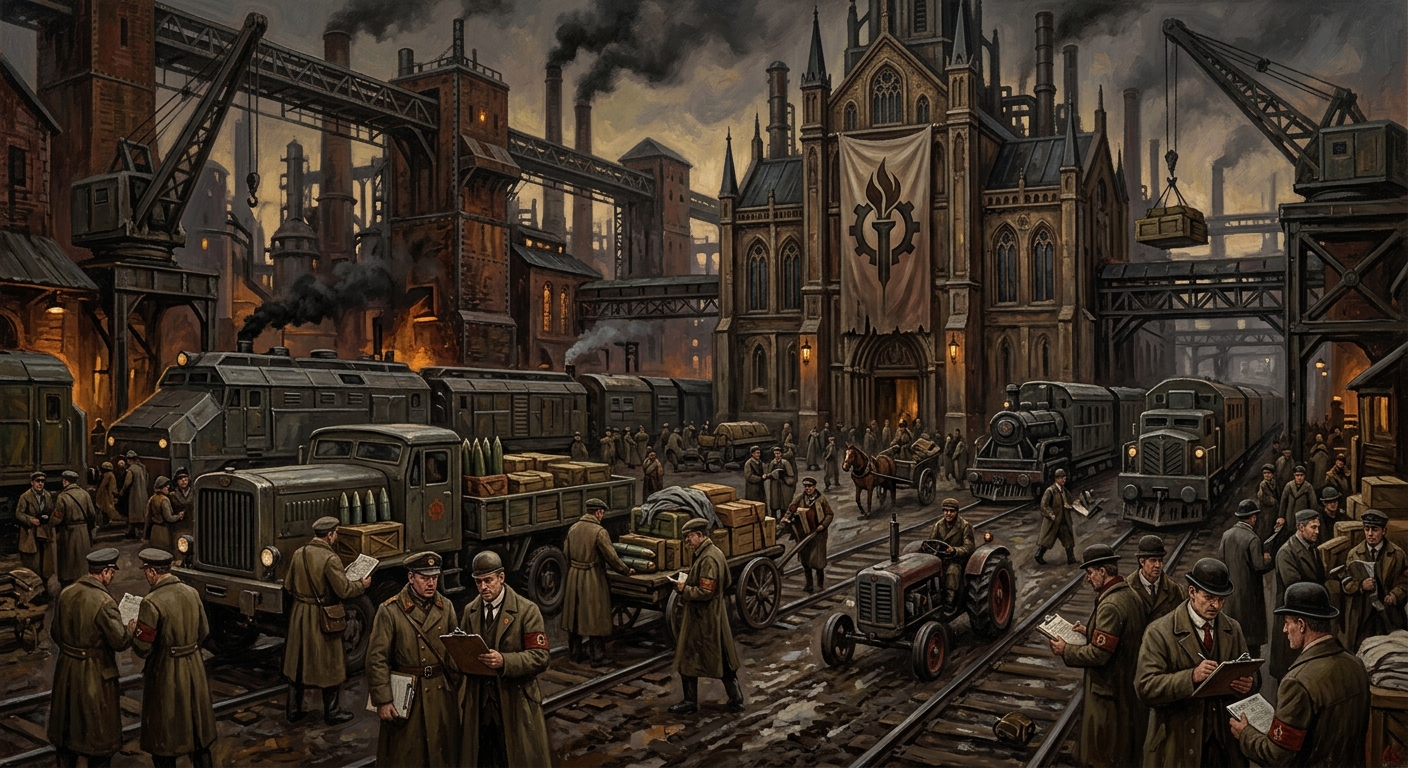 Zone 1 — Zone 1, rendered as oil-painting.