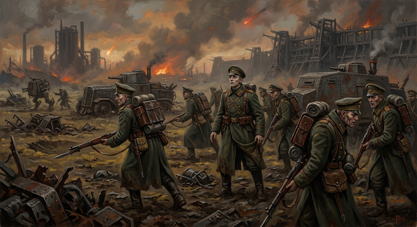 12th Prefectural Division — 12th Prefectural Division, rendered as oil-painting.