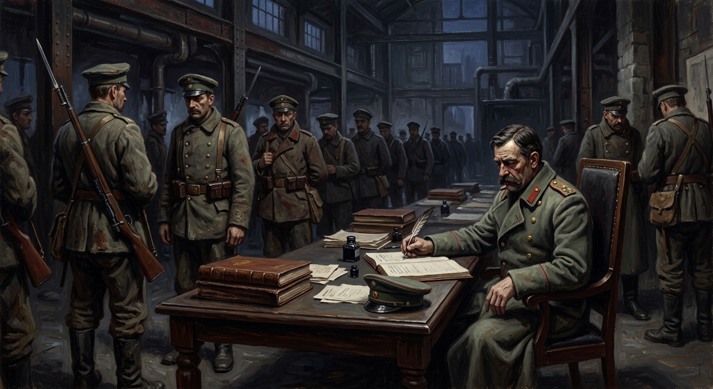 4th Rhineland Fusiliers — 4th Rhineland Fusiliers, rendered as oil-painting.