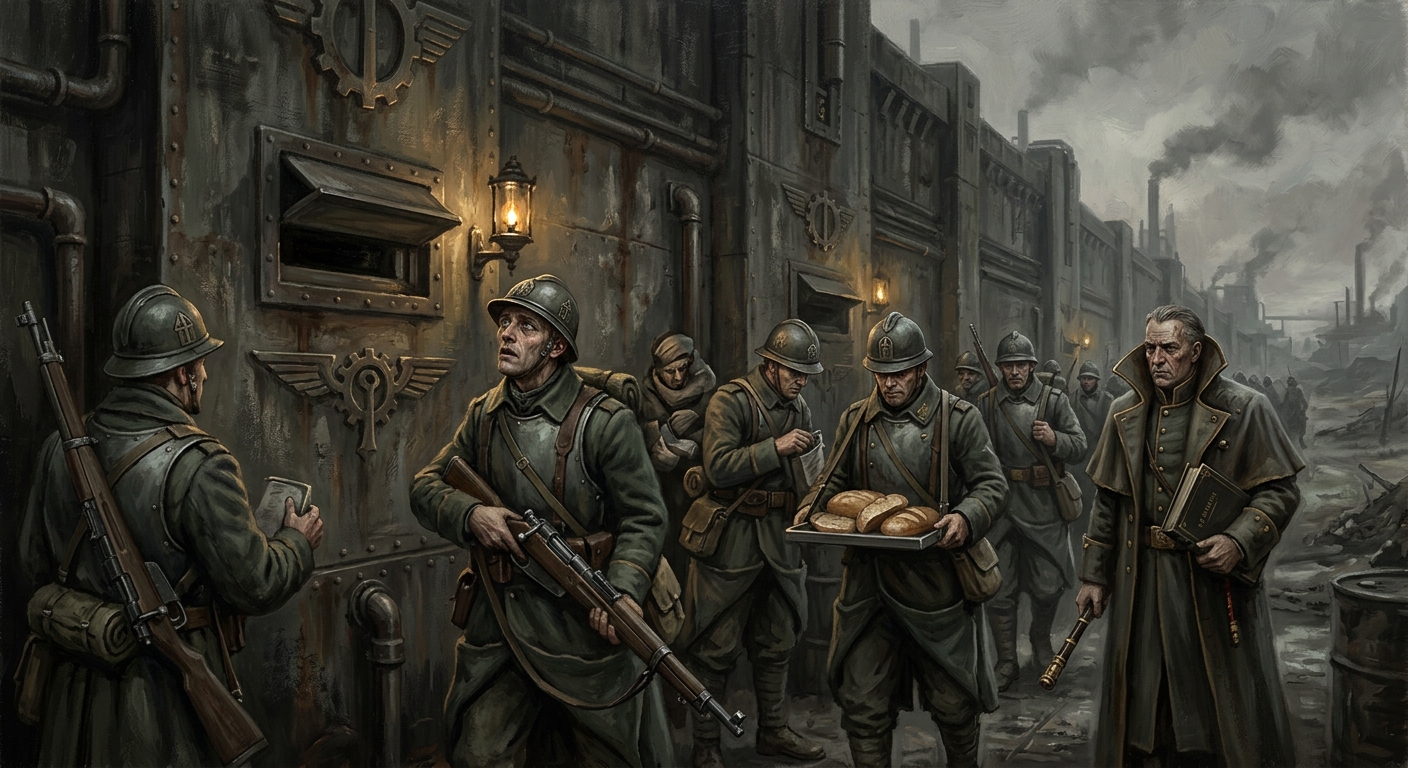 9th Garrison — 9th Garrison, rendered as oil-painting.