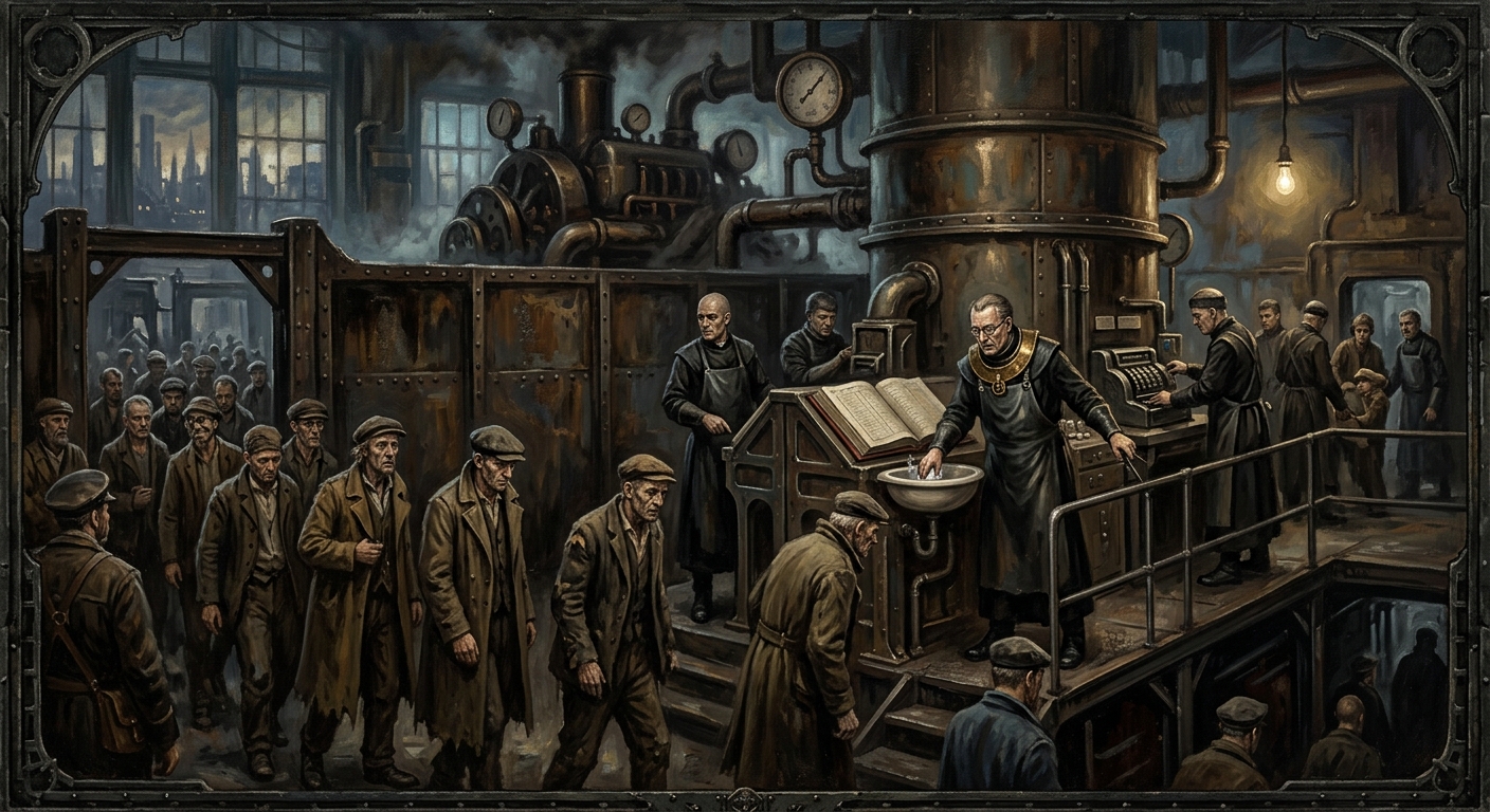 Absence Quota — Absence Quota, rendered as oil-painting.