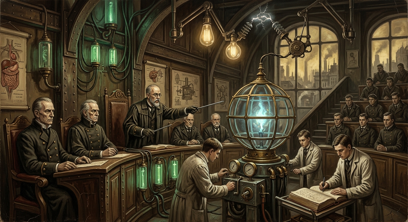 Académie des Sciences — Académie des Sciences, rendered as oil-painting.