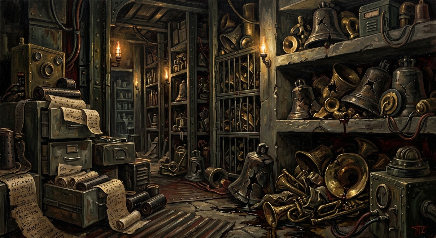 Acoustic Heresy Annex — Acoustic Heresy Annex, rendered as oil-painting.