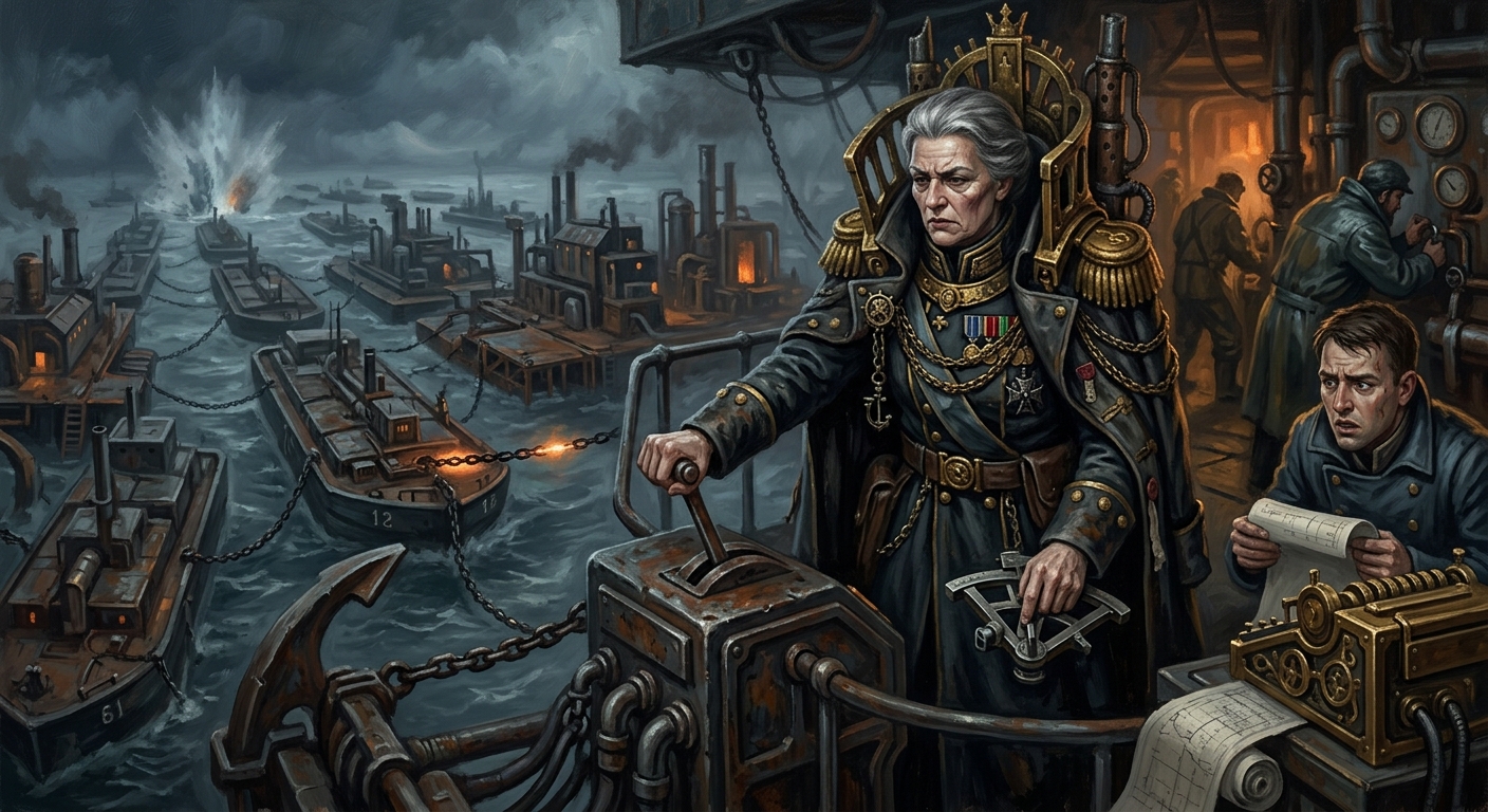 Admiral-Prior Veyra Salt-Crown — Admiral-Prior Veyra Salt-Crown, rendered as oil-painting.