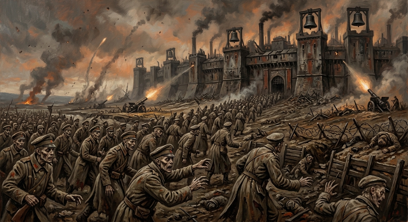 Advance of the Empty Maw — Advance of the Empty Maw, rendered as oil-painting.