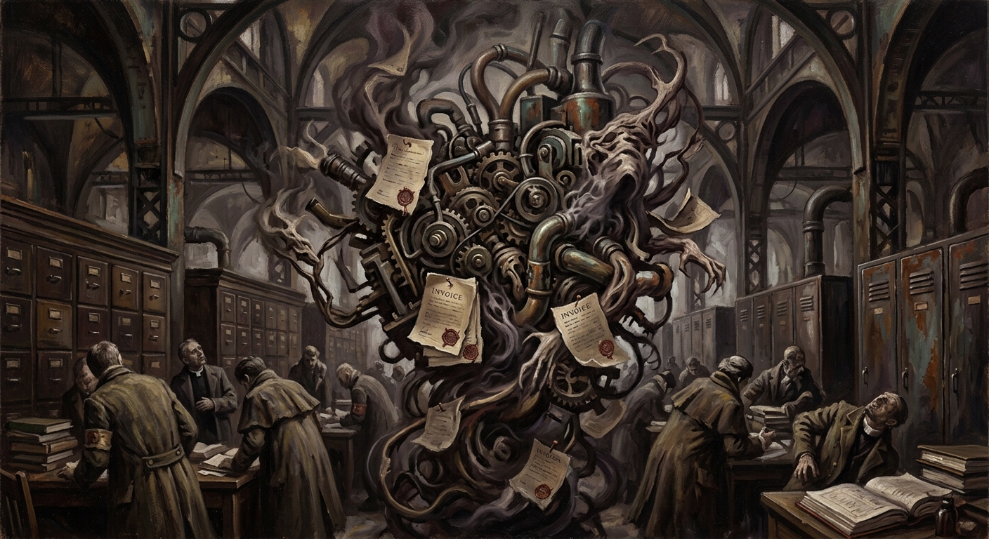 Adversary — Adversary, rendered as oil-painting.