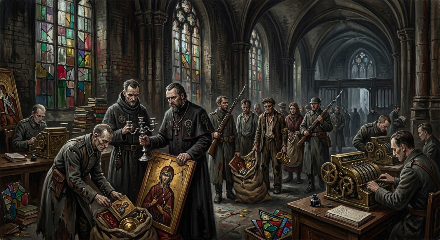 Aesthetic Tithe — Aesthetic Tithe, rendered as oil-painting.