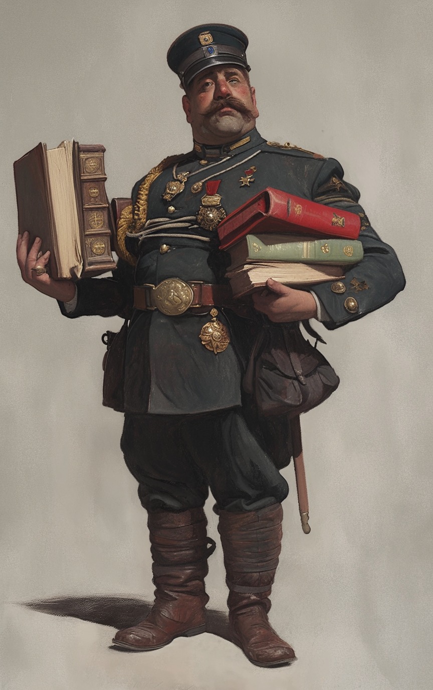 Field Auditor Neme Jast carrying ledgers for a disputed investigation.