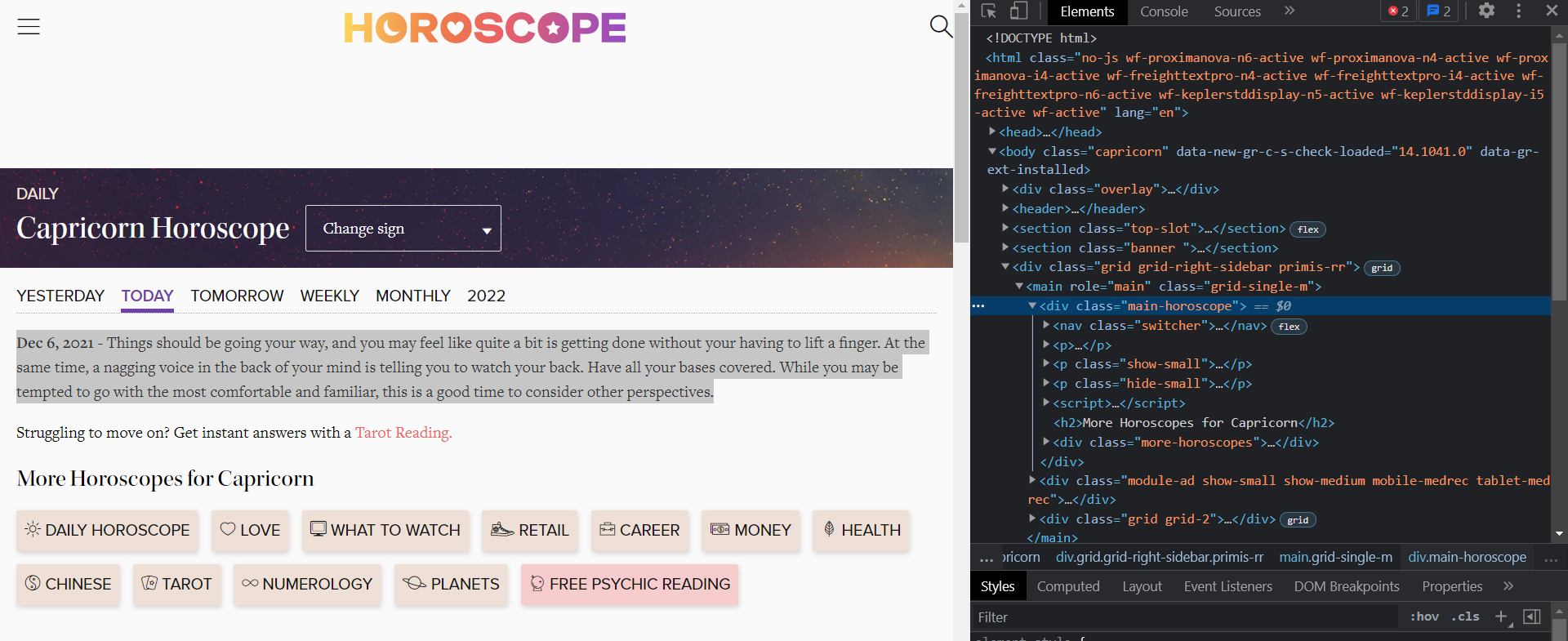 How to know your horoscope using Python?