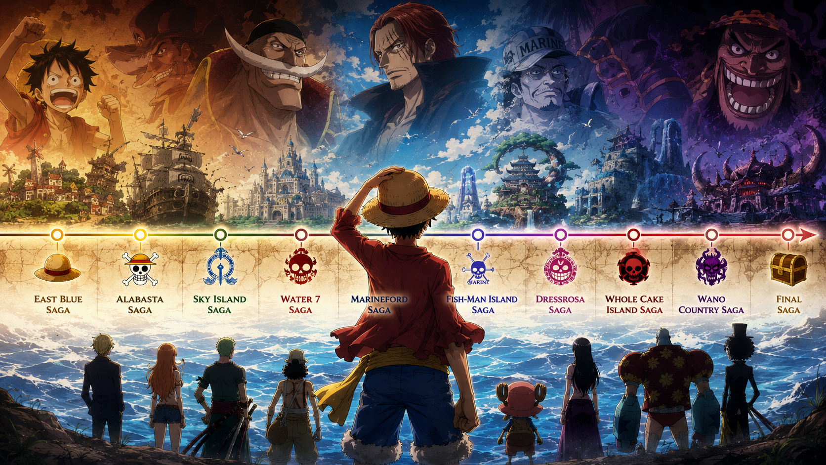One Piece Complete Timeline