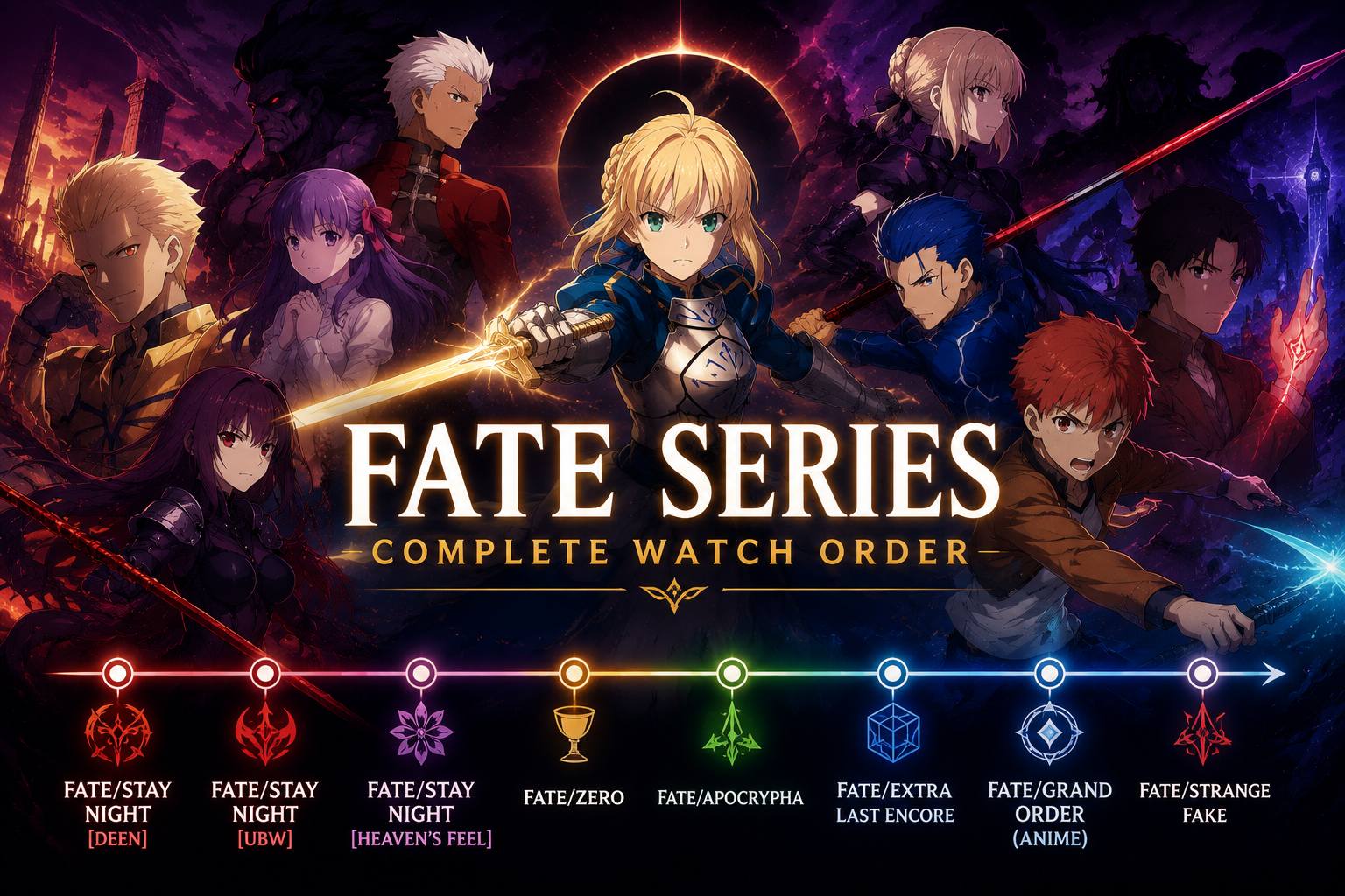Fate Series Complete Watch Order
