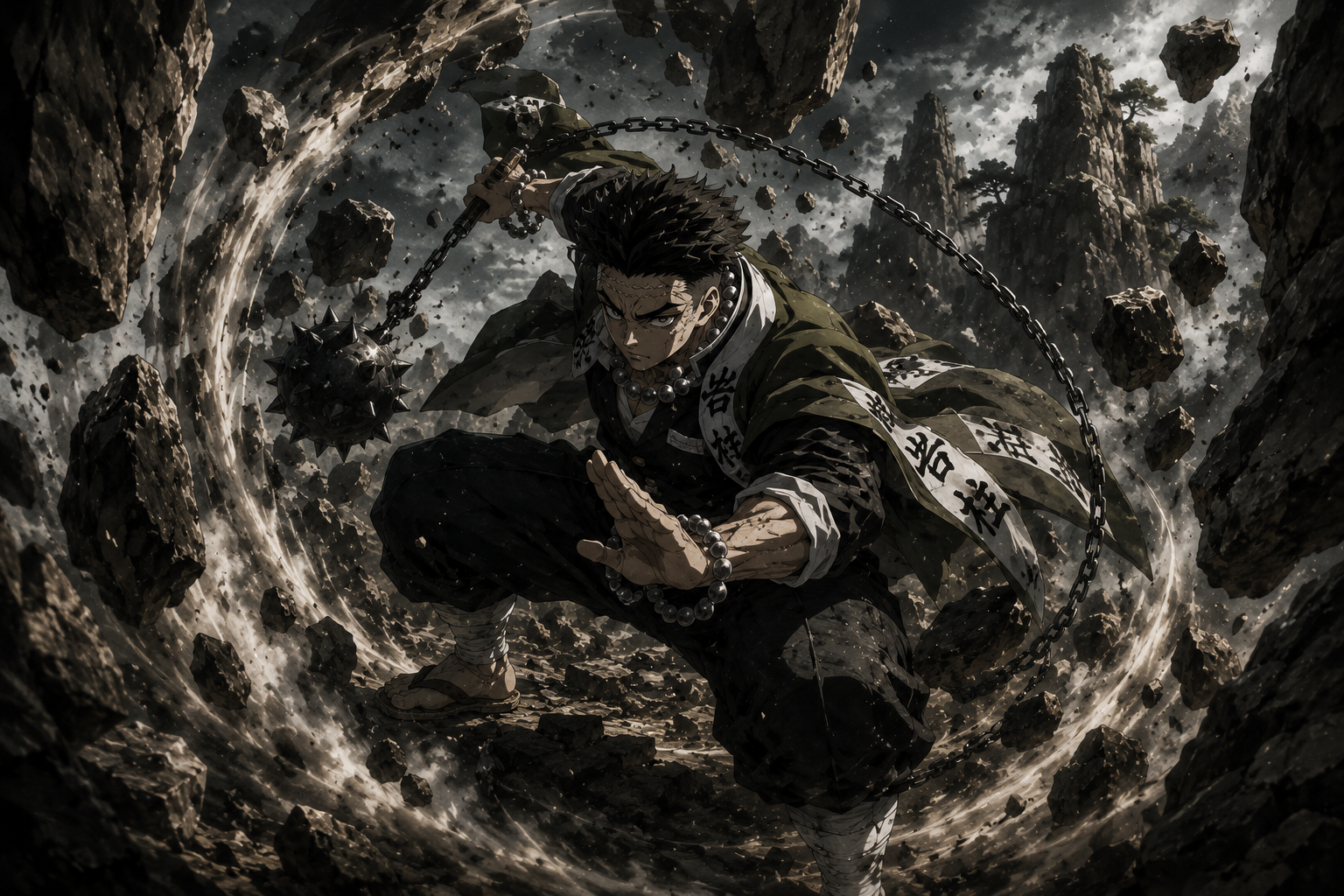 Stone Breathing - Gyomei Himejima