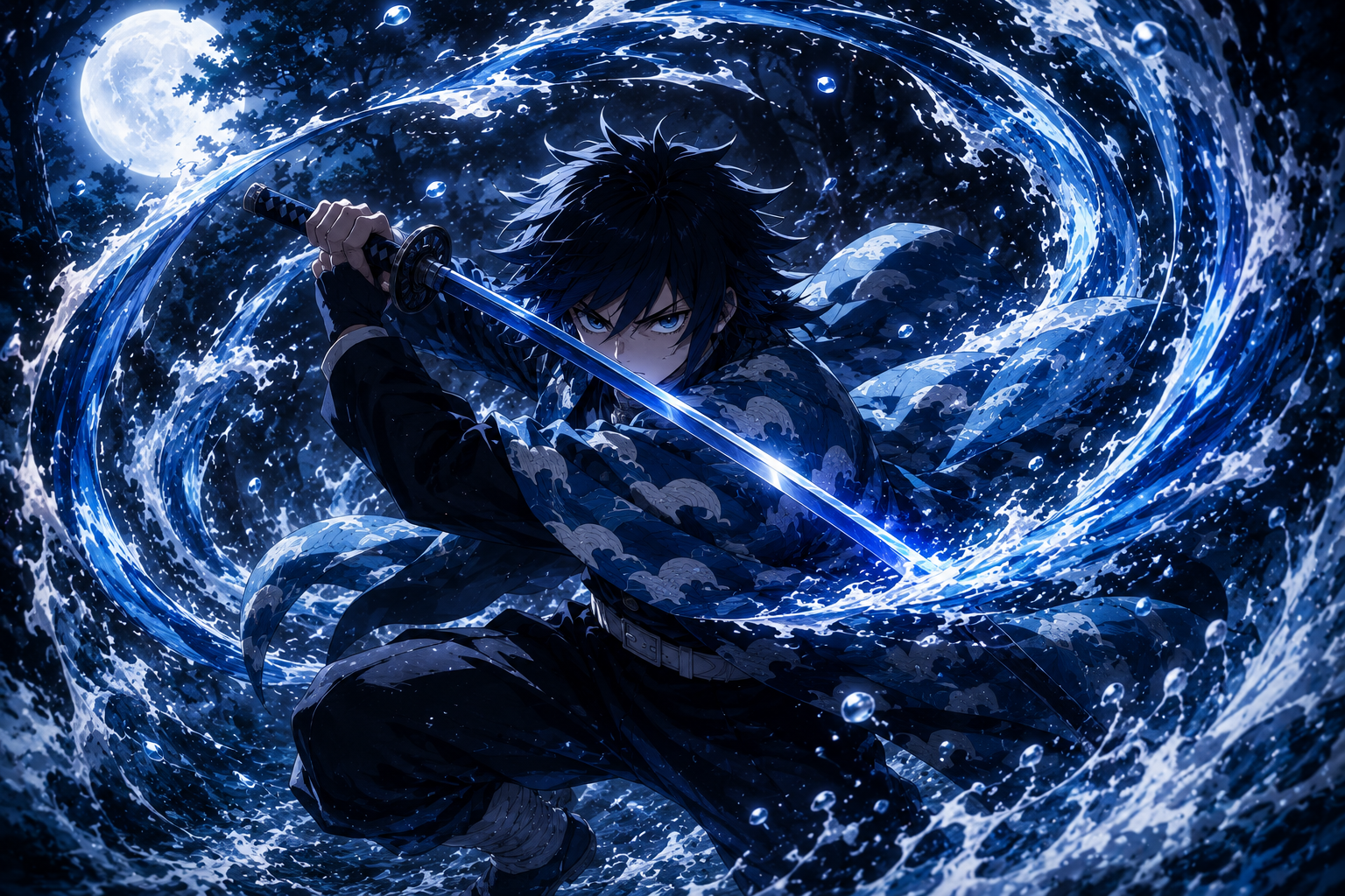 Water Breathing - Giyu Tomioka